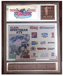 Baja 500 Plaque